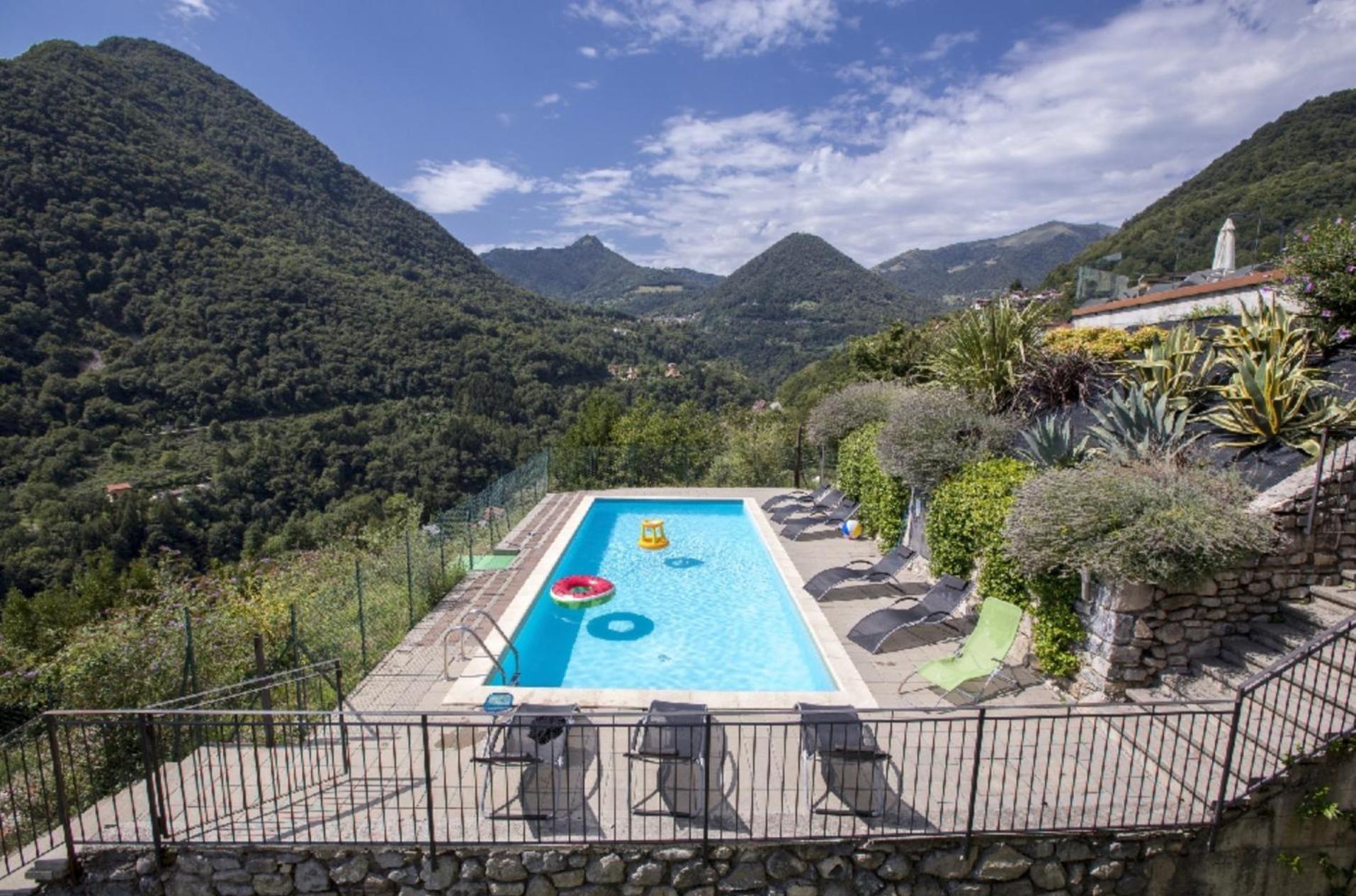Montagna Del Sole W/ Pool Daire Muronico Dış mekan fotoğraf
